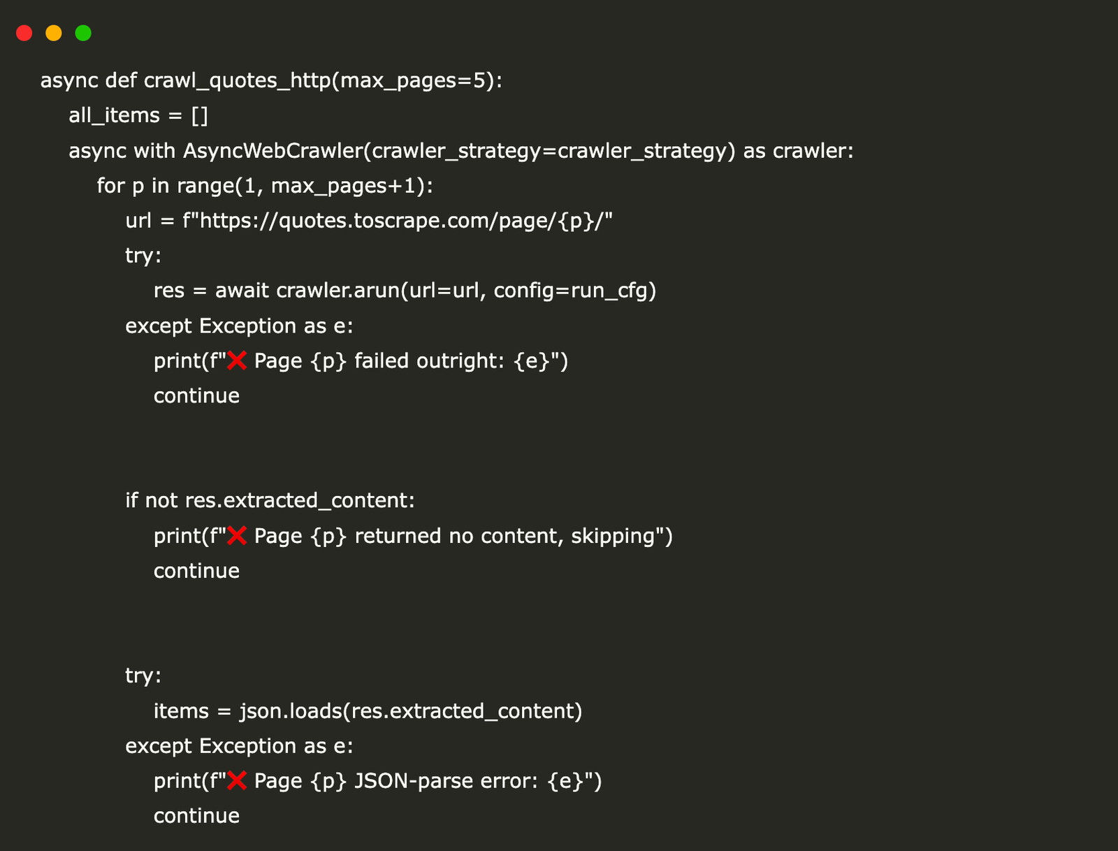 A Coding Guide to Asynchronous Web Data Extraction Using Crawl4AI: An Open-Source Web Crawling and Scraping Toolkit Designed for LLM Workflows